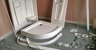 Установка душевой кабины Новоалтайск, цена от 2987 руб.